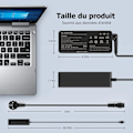 Miniatyrbild 3 av 5: Laddare för Lenovo ThinkPad T14 T15 T480 T480s T490 T580 T590 X13 65W USB C Nätadapter