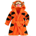 Miniatyrbillede 1 af 4: Børn dreng pige hætte fleece badekåbe morgenkåbe Nattøj Pyjamas 2-3 Years Yellow Tiger