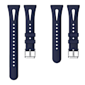 Pikkukuva 2 / 4: For Fitbit Versa 3 / 4 Silikonihihna, Koko:S S Midnight