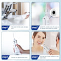 Miniatyrbild 5 av 5: Oral Irrigator - 300 ml, 3 lägen, 5 utbytesmunstycken, USB-uppladdningsbar (Svart)