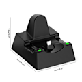 Miniatyrbild 5 av 5: Justerbar laddningsdockningsstation Typ-C laddningsladdningsbas för Switch Oled