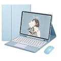Miniatyrbild 1 av 5: Bluetooth tangentbord med cover för case för Ipad Air 4 10,9" Blue
