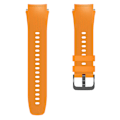 Miniatyrbillede 3 af 5: For Oppo Watch X udskiftning blød silikone rem justerbar urrem Orange