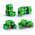 Miniatyrbillede 2 af 5: Infinity Cube Fidget Finger Legetøj Lindre stress og lindrer angst Afstressende legetøj velegnet til børn og voksne (grøn)