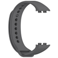 Miniatyrbillede 4 af 5: For Honor Band 9 Watch Band Blød TPU Justerbar Rem Dark Grey