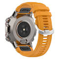 Miniatyrbillede 1 af 5: Silikoneurrem til Garmin MARQ/Approach S62/S60, udskiftningsurrem med honeycomb-tekstur Yellow