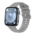 Miniatyrbillede 4 af 4: For Huawei Watch Fit 3 silikoneurrem justerbar rem udskiftning Grey