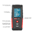 Miniatyrbild 4 av 5: Smart digital elektromagnetiska fält strålningsdetektormätare, laddningsbar, handhållen bärbar med temperatur, LCD-bakgrundsbelysning