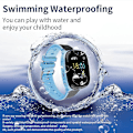 Miniatyrbillede 3 af 5: Hw11 Ip67 Vandtæt Smart Watch Gps Tracking Sikkerhedshegn Sos Call Black
