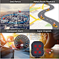 Miniatyrbild 4 av 5: GPS TK905 Stark Magnetisk GPS Tracker 3 månader Standby Uppladdningsbar Tracker För fordon Bil Truck Real