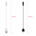Miniatyrbild 4 av 5: Laddare Cradle Power Charge For Watch Gratis Oww206 magnetisk laddningsadapter White