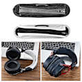 Miniatyrbillede 2 af 5: Hovedbøjlebetræk Loop Hovedbøjlebetræk Hovedbøjlepuder Pude Til Qc35ii Qc35 Qc25 Black