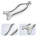 Miniatyrbilde 5 av 5: 3D-rulle Guasha-verktøy, ergonomisk, bærbar, formet som en fisk, massasjekule, skrapebrett for reise, formet massasjeapparat Large Fish