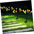 Miniatyrbillede 3 af 5: 2024 Luftballon Solcelle Firefly Lys Havepælstang Have Dekorative Lys NY 1* Light#
