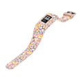 Miniatyrbild 1 av 2: Mönstrad justerbart sportsilikonband för Garmin Vivofit JR - Notera G
