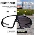 Pikkukuva 3 / 5: Pyöräilylasit Miesten Photochromic Aurinkolasit Naiset Mtb Maastopyörä Polkupyörä color 8