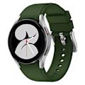 Miniatyrbillede 4 af 4: Silikone rem til Samsung Galaxy Watch4 40mm Army Green