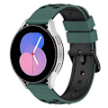 Pikkukuva 3 / 5: Samsungin, Huawein, Huamin, Garminin, Polarin kellohihna 22 mm:n kellohihna useilla pyöreillä rei'illä Olive Green Black B Garmin Forerunner 255