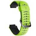 Miniatyrbillede 1 af 4: Til Garmin Forerunner 220 silikoneurrem Lime Green Black
