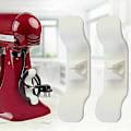 Miniatyrbillede 5 af 5: 4 Pack Winder ledningsholder til køkkenmaskiner Ledning Organizer Cord Wrap Tk 2XWhite 2XGray