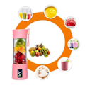 Miniatyrbillede 3 af 3: Bærbar blender med 6 fræseblade - Bærbar smoothiemaskine Juicer Juice Extractor Pink