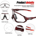 Pikkukuva 4 / 5: Pyöräilylasit Miesten Photochromic Aurinkolasit Naiset Mtb Maastopyörä Polkupyörä color 6