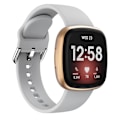 Miniatyrbilde 3 av 4: For Fitbit Versa 3 Silikon Rem Grey
