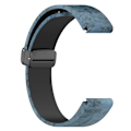 Miniatyrbild 5 av 5: Svart spänne 22mm kamouflage handledsrem armband för Garmin Fenix 7/ Forerunner 965/955/945/935 Mosaic