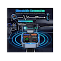 Pikkukuva 4 / 5: Auton FM-lähetin [Uusin versio] Autosarja Langaton Bluetooth 5.0 PD3.0 Type-C Radioadapteri