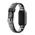Miniatyrbillede 2 af 4: Udskiftning blød TPU-urrem justerbar håndledsrem til Fitbit Luxe Grey C Other Smartwatch Model