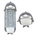 Miniatyrbillede 1 af 4: 180x70cm Happy Sovepose til børn Dukkepude Varm Blød Lazy Boy Sovepose Dejlig gave grey
