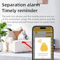 Miniatyrbillede 2 af 5: Anti-Lost Enhed Ny Oval Bluetooth Sort