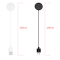 Miniatyrbild 2 av 5: Vagga Power Bracket Laddningsställ för Xiao Mi Watch S1 Active Black