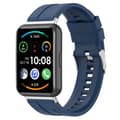 For Huawei Watch Fit 2 Quick Release Watch Strap Silikone Rem Dark Blue