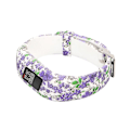 Miniatyrbild 2 av 2: Mönstrad justerbart sportsilikonband för Garmin Vivofit JR - Notera E