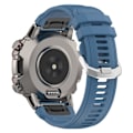 Miniatyrbilde 1 av 5: Silikonklokkebånd for Garmin MARQ/Approach S62/S60, Honeycomb Texture Replacement Watch Strap Blue