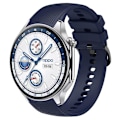 Miniatyrbillede 3 af 4: Til Oppo Watch X Udskiftning Blød Silikone Rem Justerbar Urrem Midnight Blue