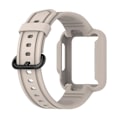 Miniatyrbillede 4 af 5: Håndledsremme til Xiaomimi Watchmi Watch 2/Mi Watch Lite/Mi Watch Lite 2 Smart Watch Rem Blød Håndled Beige, Beige B Xiaomi Redmi Watch 2 L