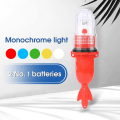 Miniatyrbilde 2 av 5: 2024 Kaesi Single Flash Fiskelampe Far Lighting Range Automatisk lyskontroll Slitesterk bøye Fishnet Light for Outdoor Red