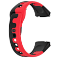 Miniatyrbild 1 av 5: Ersättningsband Smartwatch Mjuk andningsrem Passform för Watch3 Lite Active Black red