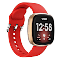 Miniatyrbillede 3 af 4: Til Fitbit Versa 3 silikone urrem Red