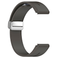 Miniatyrbilde 2 av 5: 22mm klokkearmbånd Silive spenne silikon armbånd for Garmin Fenix 7/forerunner 965/955/945/935 Space Grey