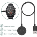 Miniatyrbilde 5 av 5: Trådløs magnetisk lader kompatibel med erstatnings ladekabel Holder kompatibel med Huawei Gt 2 Gt Active Smartwatch Black