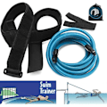 Miniatyrbillede 1 af 4: Svømmebælte, Svømmetræner, Svømmetræning Tether Stationær Resistance Leash Pool Svømmetøj