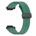 Miniatyrbilde 3 av 4: Magnetisk spenne silikonrem for Garmin Forerunner 220/230/235/735xt/620/630 Army Green