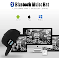 Miniatyrbillede 2 af 5: Hat Med Bluetooth Højttaler Justerbar Bluetooth Hat Trådløs Smart Speakerphone Cap
