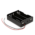 Pikkukuva 1 / 4: 5 kpl 18650 ladattava akku 3,7 V case , jossa johdin C