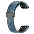Miniatyrbilde 4 av 5: Svart spenne 22mm kamuflasje armbåndsurrem for Garmin Fenix 7/ Forerunner 965/955/945/935 Mosaic