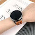 Miniatyrbilde 4 av 5: For Huawei Watch GT 3 42mm/ GT 3 Pro 20mm PU Lærrem Stropp Hulldesign Klokkestropp Brown