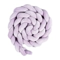Pikkukuva 1 / 5: Pinnasängyn reunapehmuste, pinnasuojus 2-osainen punos (vaalean violetti)